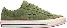 Кроссовки Converse Undefeated x One Star Suede Low Olive, зеленый