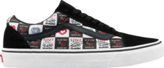 Кроссовки Vans Old Skool Love Letters, черный