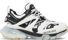 Кроссовки Balenciaga Wmns Track Sneaker Clear Sole - White Black, белый