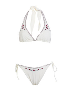 Бикини Frankies Bikinis Diana Top-Connor Bottom, белый