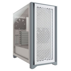 Корпус Corsair 4000D Airflow ATX из закаленного стекла, Mid Tower, белый, CC-9011201-CN