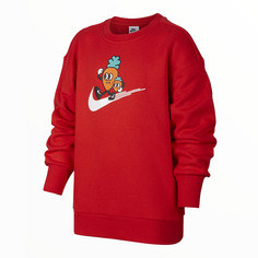 Свитшот Nike Sportswear Fleece Crew-Neck, красный