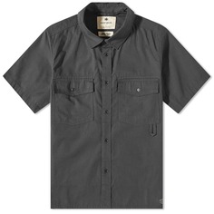 Рубашка с коротким рукавом Snow Peak Takibi Light Ripstop, черный