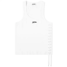 Топ Jean Paul Gaultier Tank Vest, белый