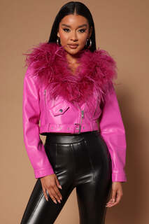 Куртка Fashion Nova ZDFS07061, розовый