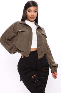 Куртка Fashion Nova FL21A630, оливковый