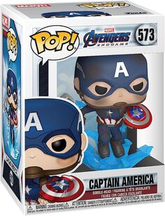 Фигурка Капитан Америка со сломанным щитом Funko Pop Marvel Avengers Endgame