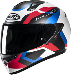 HJC C10 Tins Шлем, черный/белый/красный