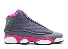 Кроссовки AIR JORDAN 13 RETRO GS &apos;GREY FUSION PINK&apos;, серый