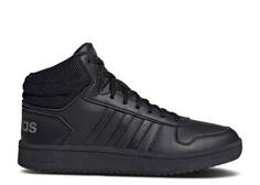 Кроссовки Adidas WMNS HOOPS 2.0 MID &apos;CORE BLACK GREY&apos;, черный