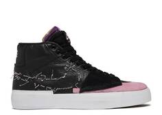 Кроссовки Nike ZOOM BLAZER MID EDGE SB &apos;BLACK PINK RISE&apos;, черный