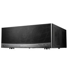 Корпус SilverStone GD11, Desktop, SST-GD11B, черный