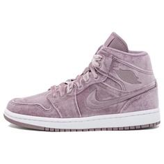 Кроссовки Nike Air Jordan Wmns Air 1 Mid Se Edge, фиолетовый/белый