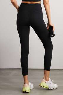 SPANX Леггинсы Booty Boost Active 7/8 из эластичного джерси, черный