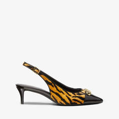 Лодочки Michael Michael Kors Parker Flex Tiger Print Calf Hair, леопардовый