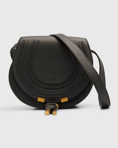 Маленькая сумка через плечо Marcie Whipstitch Saddle Chloe