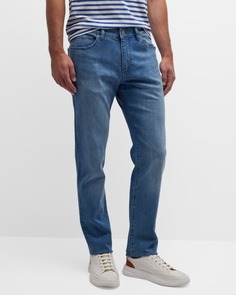 Мужские зауженные прямые джинсы Nick DL 1961