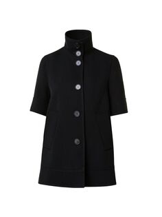 Куртка Carcoat с воротником-стойкой Akris punto, черный
