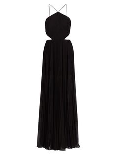 Платье с вырезом на шее от Janet Halter AMUR, черный