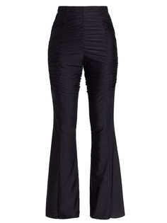 Расклешенные брюки Ester Manas с рюшами AZ Factory, черный