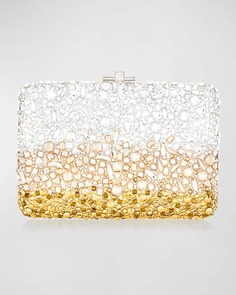 Тонкий клатч Effervescent Crystal Judith Leiber Couture