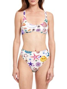 Верх бикини-трансформера White Sands Gottex Swimwear, разноцветный