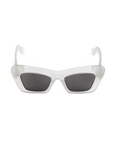 Солнцезащитные очки «кошачий глаз» 50 мм Loewe, серый