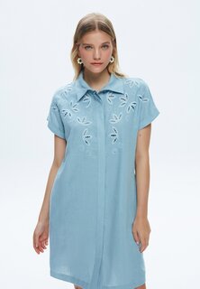 Платье-рубашка adL, синий