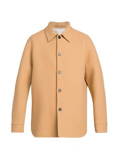 Куртка-рубашка из натуральной шерсти Jil Sander