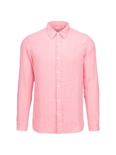 Льняная рубашка Амальфи Swims, розовый