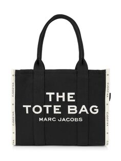 Жаккардовая большая сумка-тоут Marc Jacobs, черный