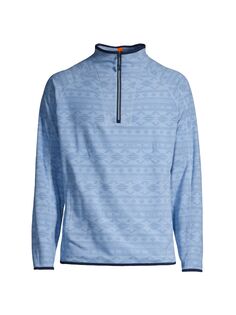 Свитер Crown Sport Thermal Flow из микрофлиса с молнией до половины Peter Millar