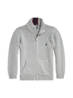Вязаный свитер на молнии для мальчиков и девочек Polo Ralph Lauren