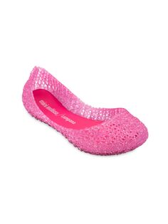 Туфли Mini Campana Papel для маленькой девочки Mini Melissa, розовый
