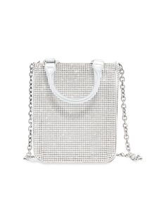 Сумка-тоут Mini Crystal Chainmail Judith Leiber Couture