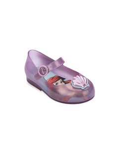 Кроссовки Little Girl&apos;s Mini Sweet Love Little Mermaid Mini Melissa, фиолетовый