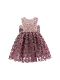 Платье Kreisler для новорожденных, маленьких девочек и девочек Tulleen, розовый