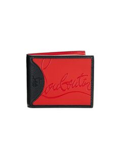 Кожаный кошелек Coolcard Christian Louboutin, красный