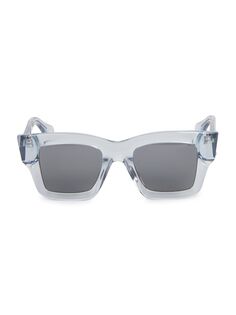 Квадратные солнцезащитные очки Baci 50 мм Jacquemus, синий