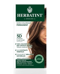 Краска для волос Herbatint 5D Chatain Clair Dore