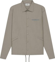 Куртка Fear of God Essentials Coaches Jacket &apos;Taupe&apos;, коричневый