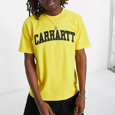 Футболка Carhartt WIP University, желтый