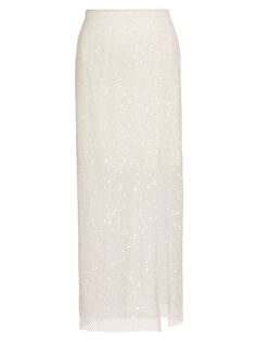 Прозрачная юбка-миди в сетку Jason Wu Collection