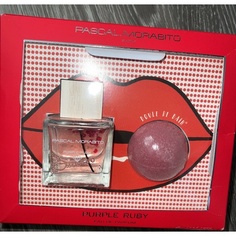 Парфюмерный набор для женщин PASCAL MORABITO Purple Ruby Eau De Parfum 95ml Spray &amp; Bath Bomb Gift Set