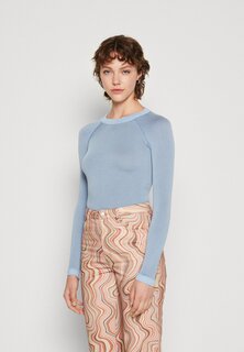 Топ с длинными рукавами BDG Urban Outfitters, синий