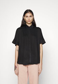 Блуза на пуговицах Bruuns Bazaar, черный
