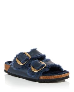 Женские шлепанцы из овечьей шерсти Arizona Birkenstock