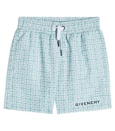 4G плавки Givenchy Kids, синий