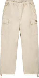 Брюки Stussy Ripstop Cargo Beach Pant &apos;Cream&apos;, кремовый