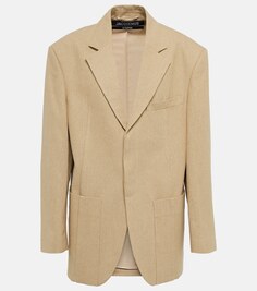 Льняной блейзер La Veste d&apos;Homme JACQUEMUS, бежевый